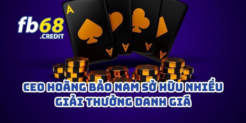 CEO Hoàng Bảo Nam Và Những Giải Thưởng Danh Giá: Vinh Quang Của Người Lãnh Đạo FB68 2 CEO Hoàng Bảo Nam sở hữu nhiều giải thưởng danh giá