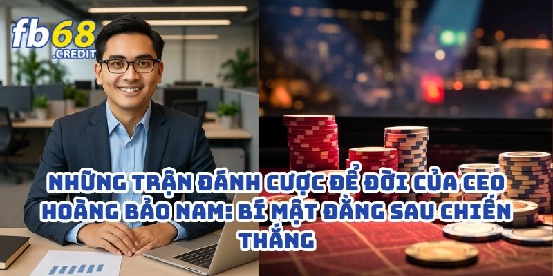 Những Trận Đánh Cược Để Đời Của CEO Hoàng Bảo Nam: Bí Mật Đằng Sau Chiến Thắng